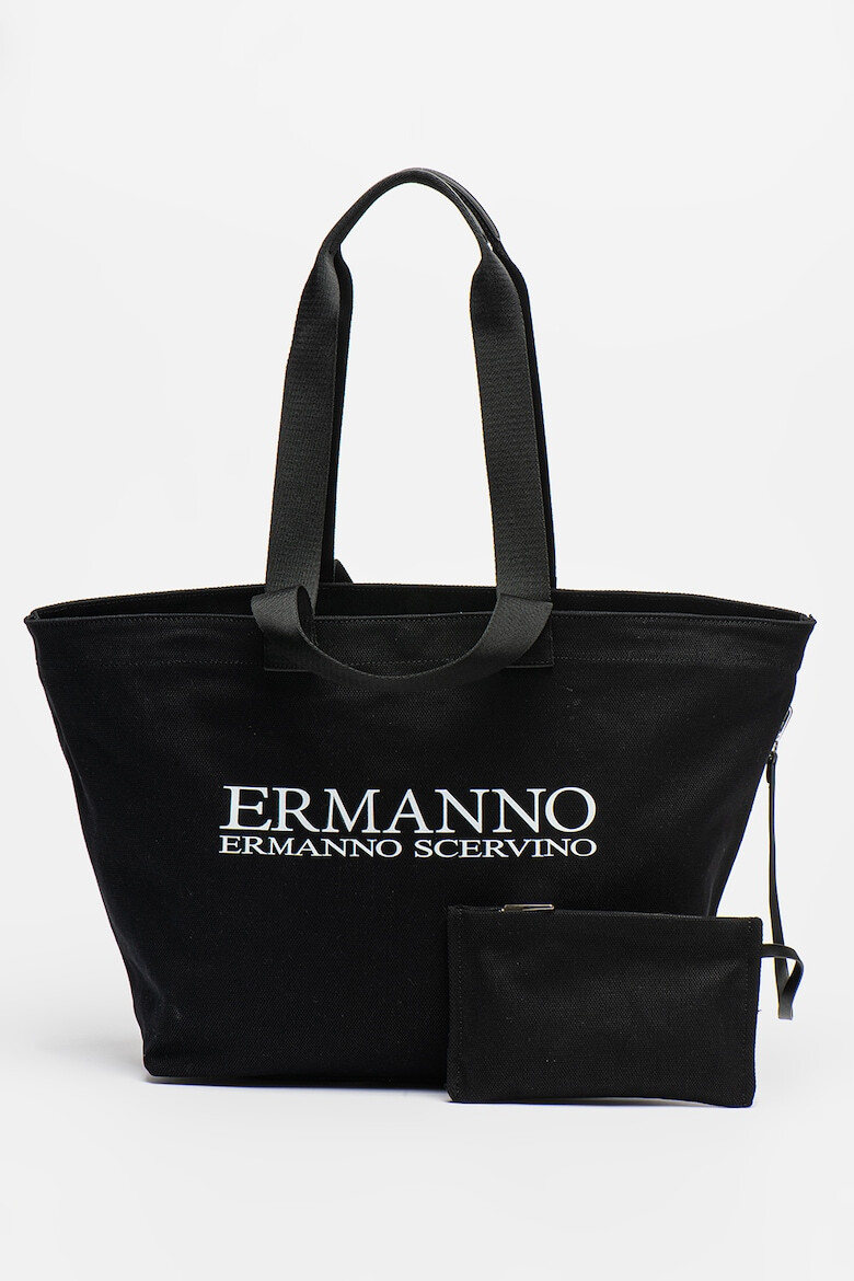 Ermanno Scervino Шопинг чанта Mary с лого - Pepit.bg