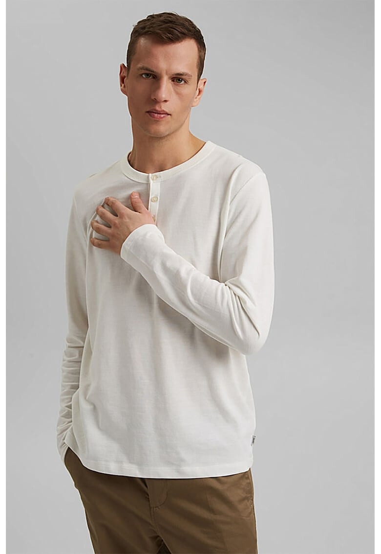 Esprit Блуза Henley от пике - Pepit.bg