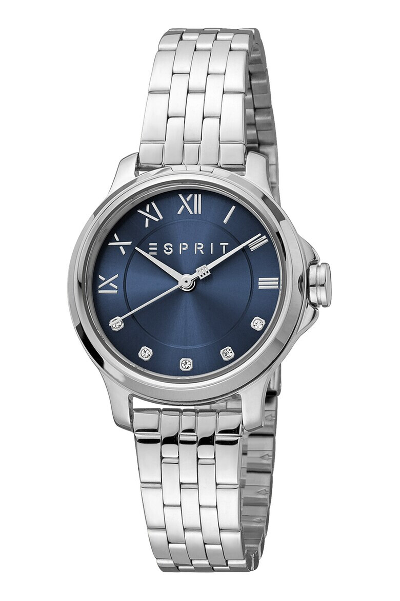 Esprit Часовник от неръждаема стомана с лого - Pepit.bg