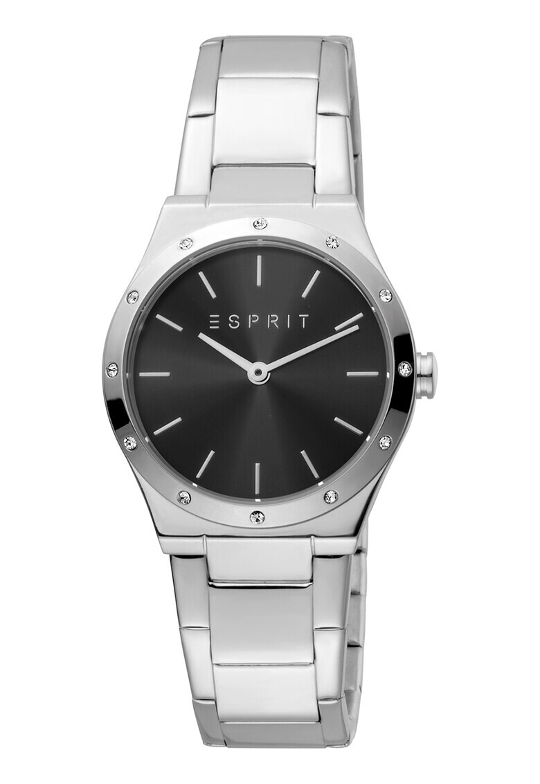 Esprit Часовник с две стрелки и кристали - Pepit.bg