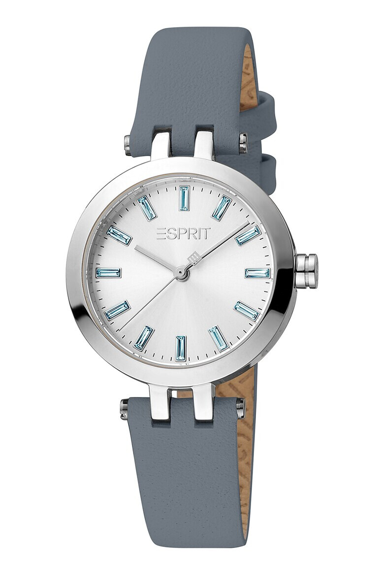 Esprit Часовник с кожена каишка - Pepit.bg