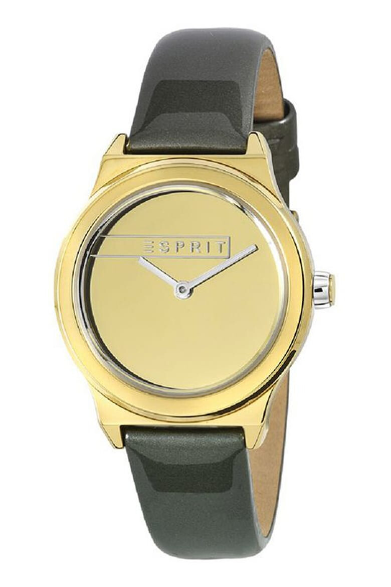 Esprit Часовник с кожена каишка - Pepit.bg