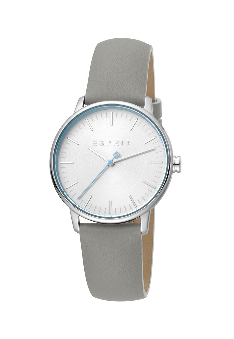 Esprit Часовник с кожена каишка - Pepit.bg