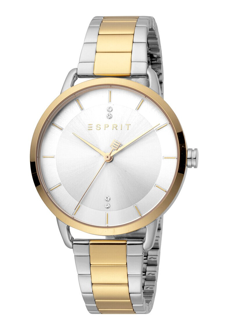 Esprit Двуцветен иноксов часовник - Pepit.bg