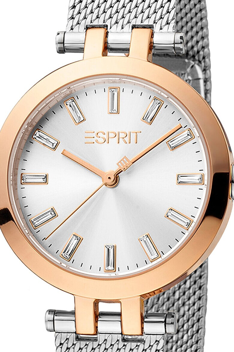 Esprit Двуцветен часовник и гривна - Pepit.bg