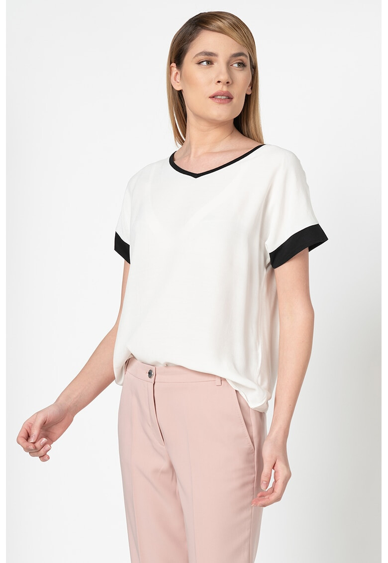 Esprit Ефирна тениска с дизайн 2в1 - Pepit.bg