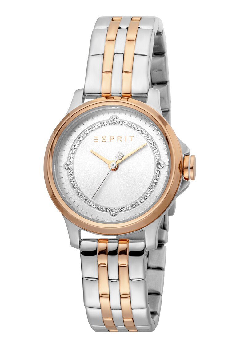 Esprit Иноксов часовник с циркони - Pepit.bg
