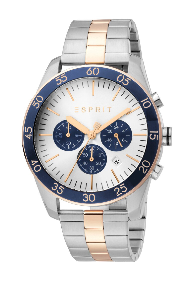 Esprit Иноксов часовник с хронограф - Pepit.bg