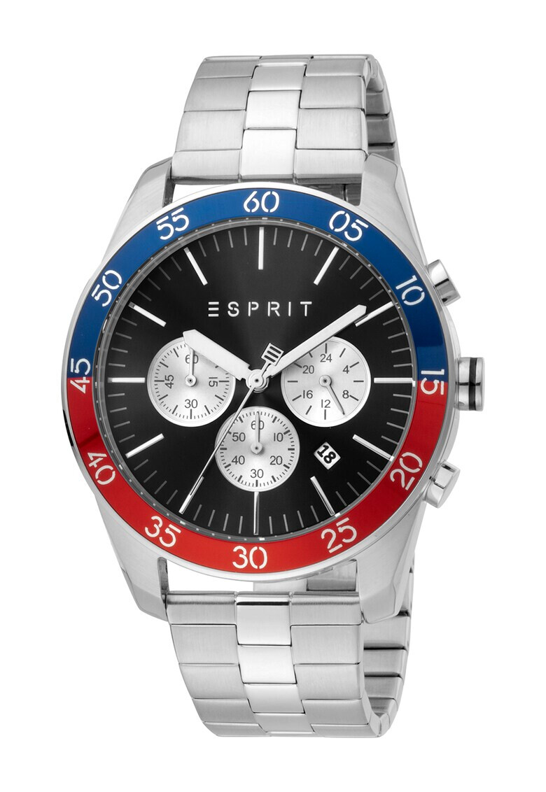 Esprit Иноксов часовник с хронограф - Pepit.bg