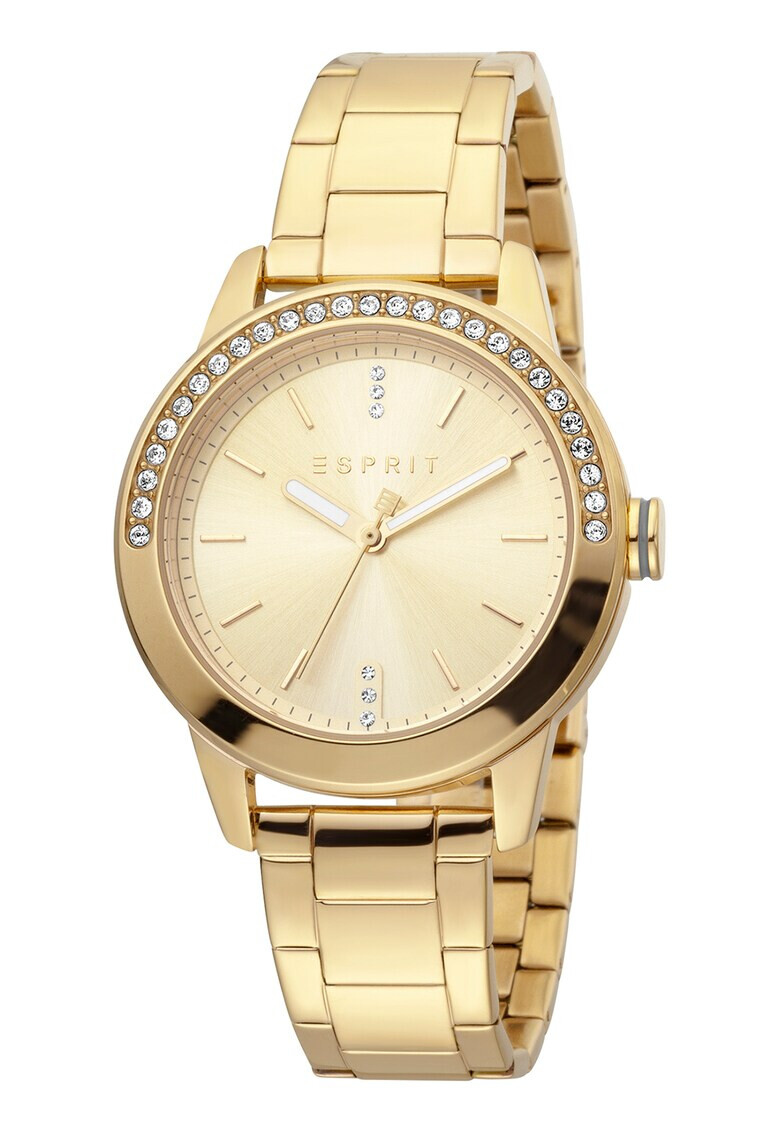 Esprit Иноксов часовник с кристали - Pepit.bg