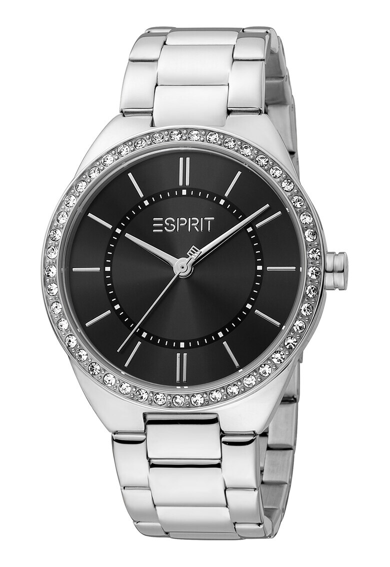 Esprit Иноксов часовник с кристали - Pepit.bg