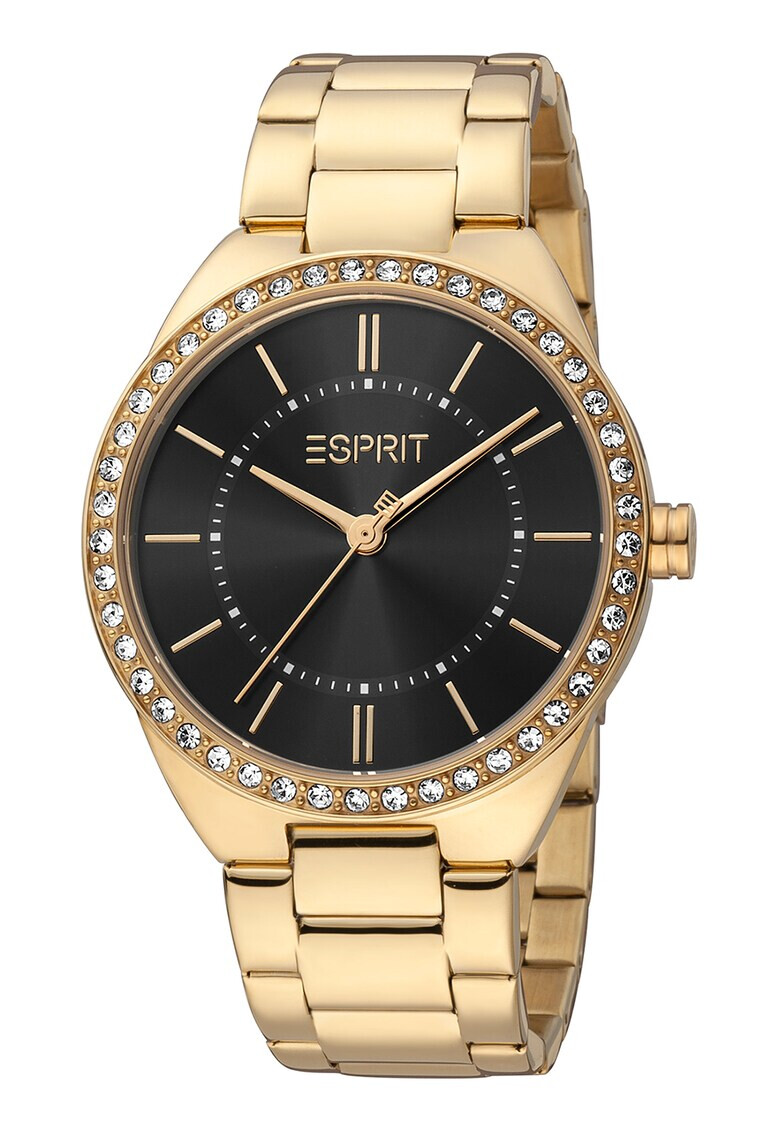 Esprit Иноксов часовник с кристали - Pepit.bg