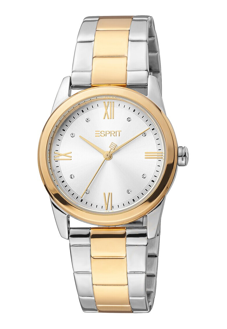 Esprit Иноксов часовник с кристали - Pepit.bg