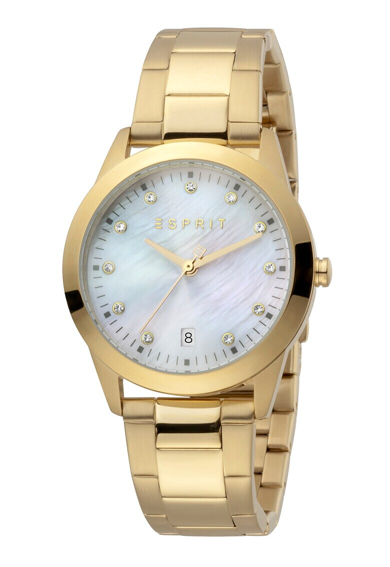 Esprit Иноксов часовник с кристали - Pepit.bg