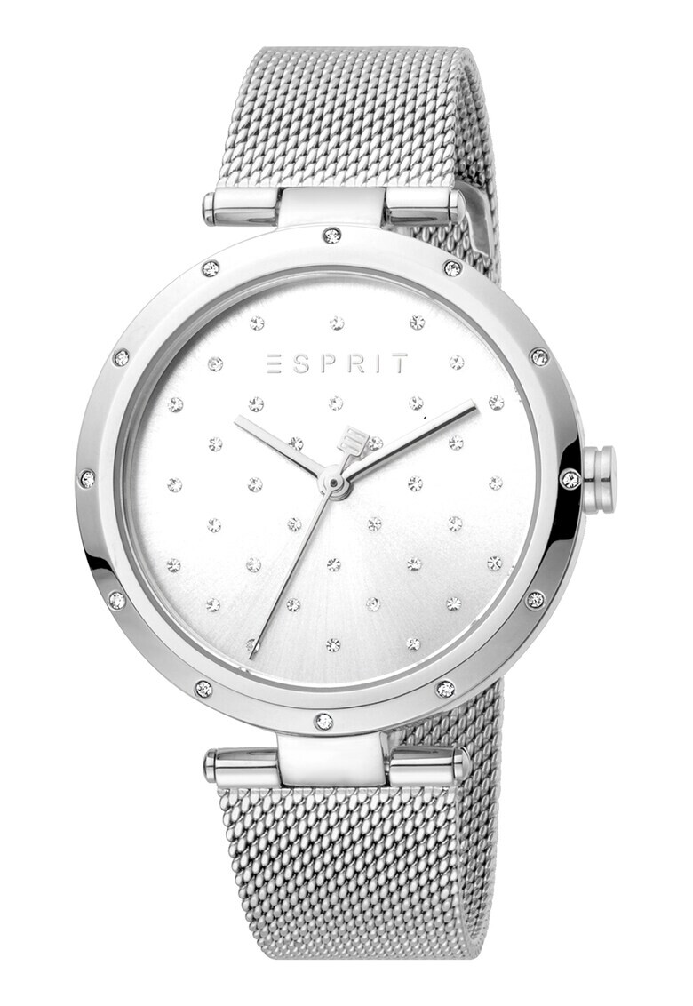 Esprit Иноксов часовник с кристали - Pepit.bg