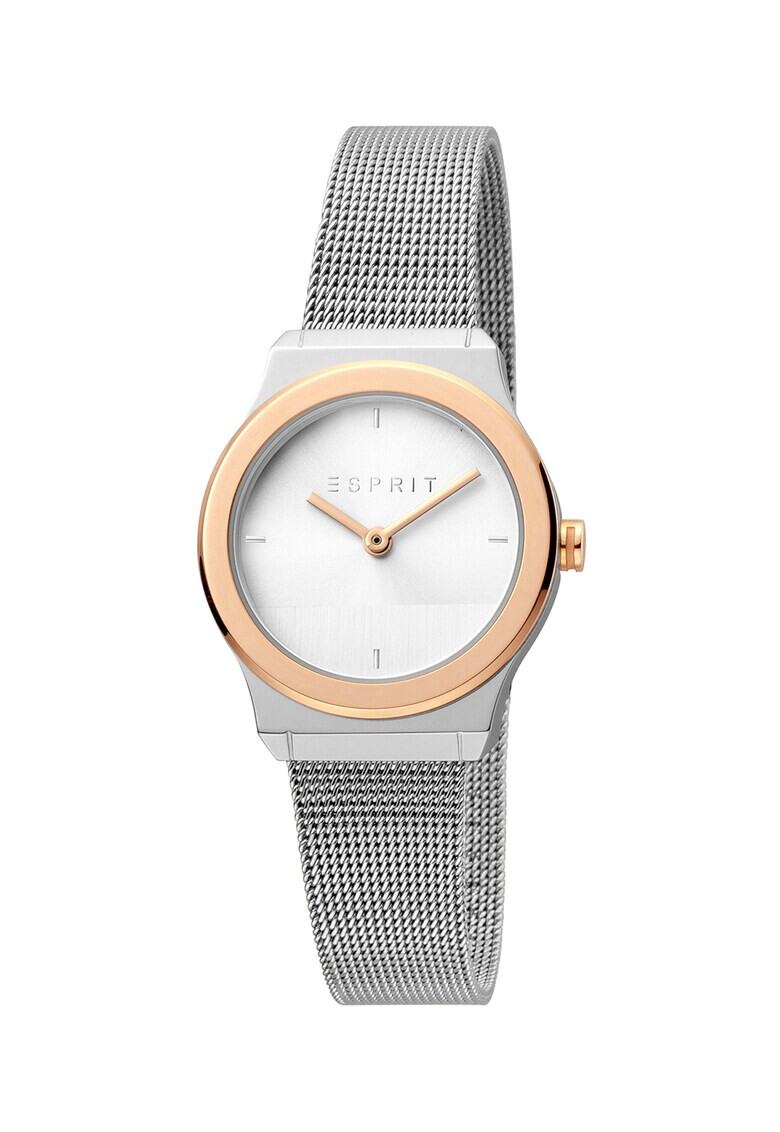 Esprit Иноксов часовник с мрежеста верижка - Pepit.bg
