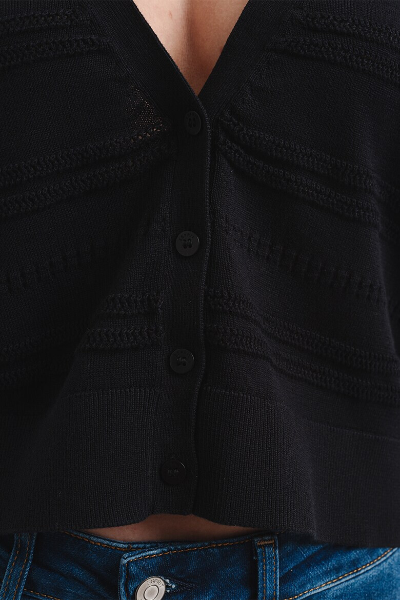 Esprit Къса жилетка с шпиц - Pepit.bg