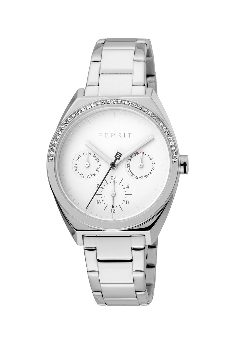 Esprit Мултифункционален часовник с циркони - Pepit.bg