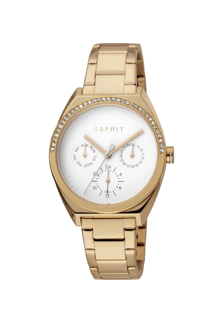 Esprit Мултифункционален часовник с кристали - Pepit.bg