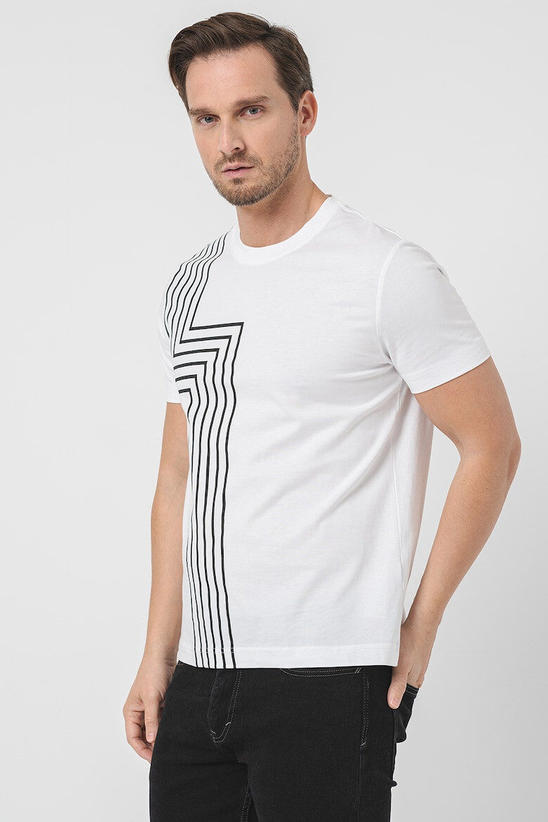Esprit Памучна тениска на райе - Pepit.bg