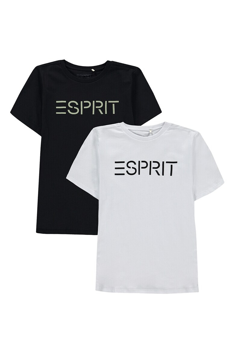 Esprit Памучна тениска с лога - 2 броя - Pepit.bg