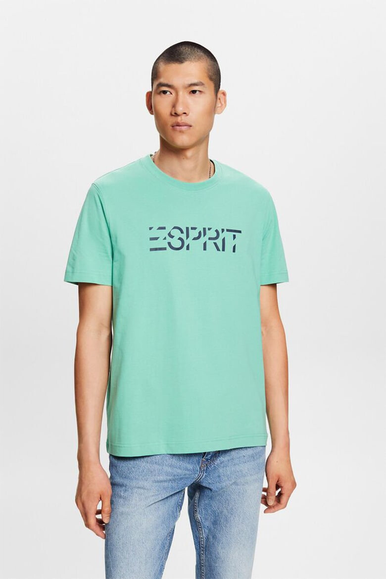 Esprit Памучна тениска с лого - Pepit.bg