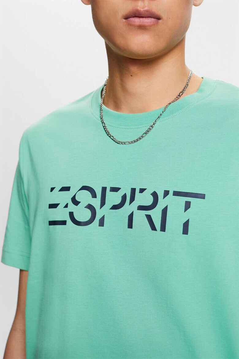 Esprit Памучна тениска с лого - Pepit.bg