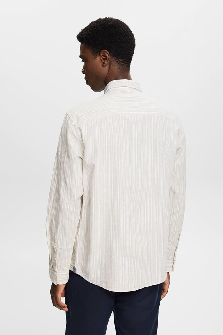 Esprit Риза Oxford с лен - Pepit.bg