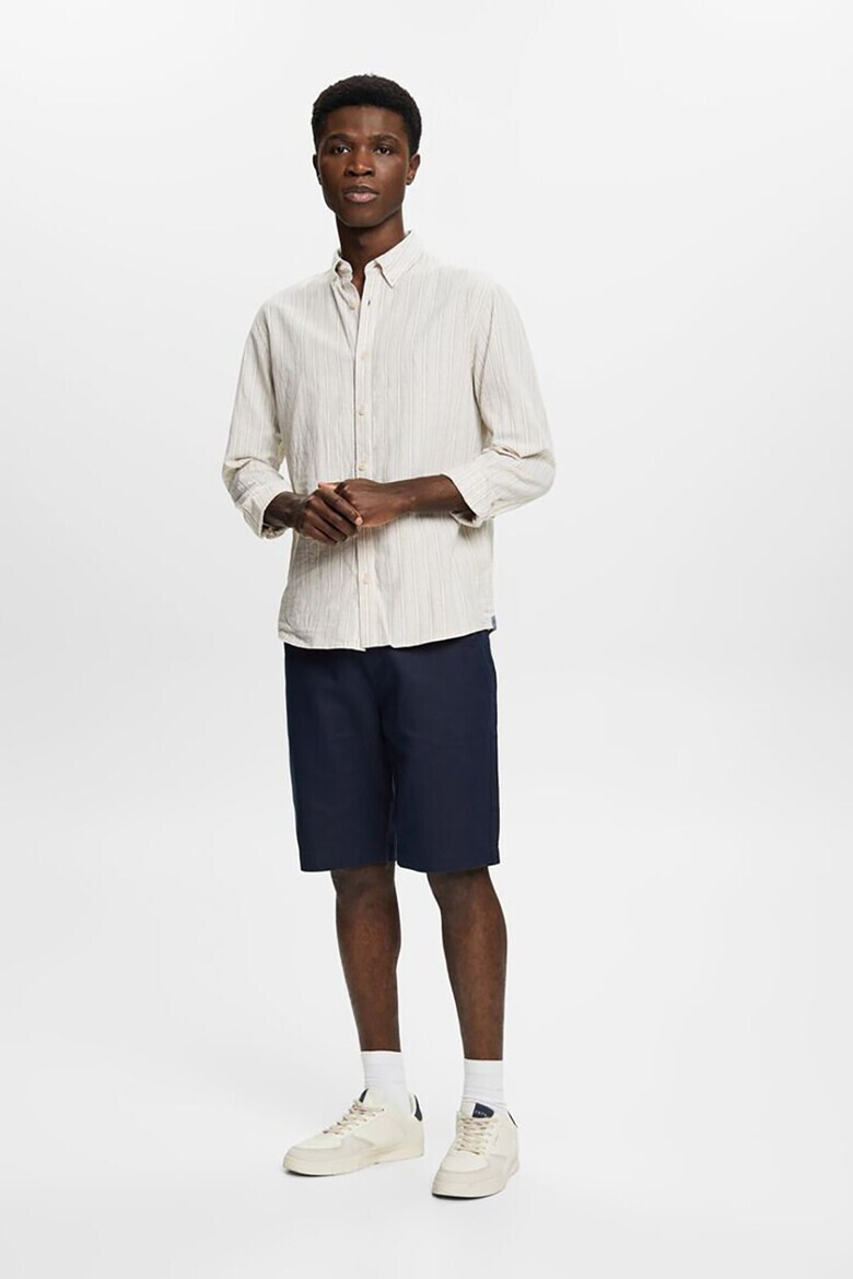 Esprit Риза Oxford с лен - Pepit.bg
