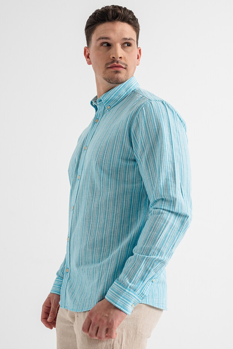 Esprit Риза Oxford с лен - Pepit.bg