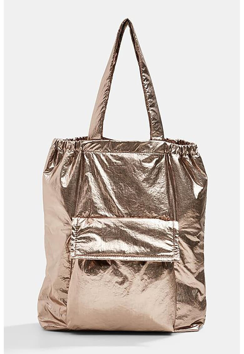 Esprit Шопинг чанта с метализиран ефект - Pepit.bg