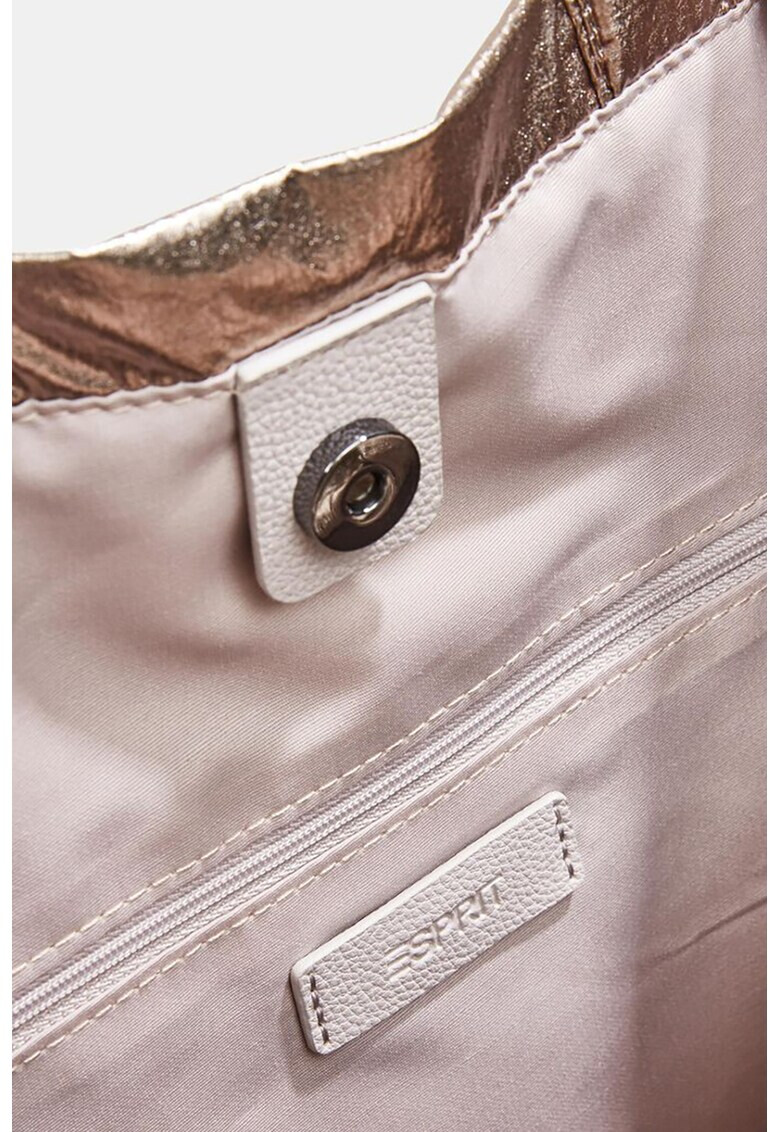 Esprit Шопинг чанта с метализиран ефект - Pepit.bg