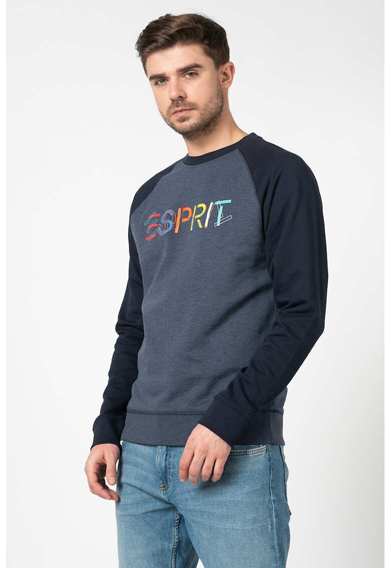 Esprit Суитшърт с лого и ръкави тип реглан - Pepit.bg