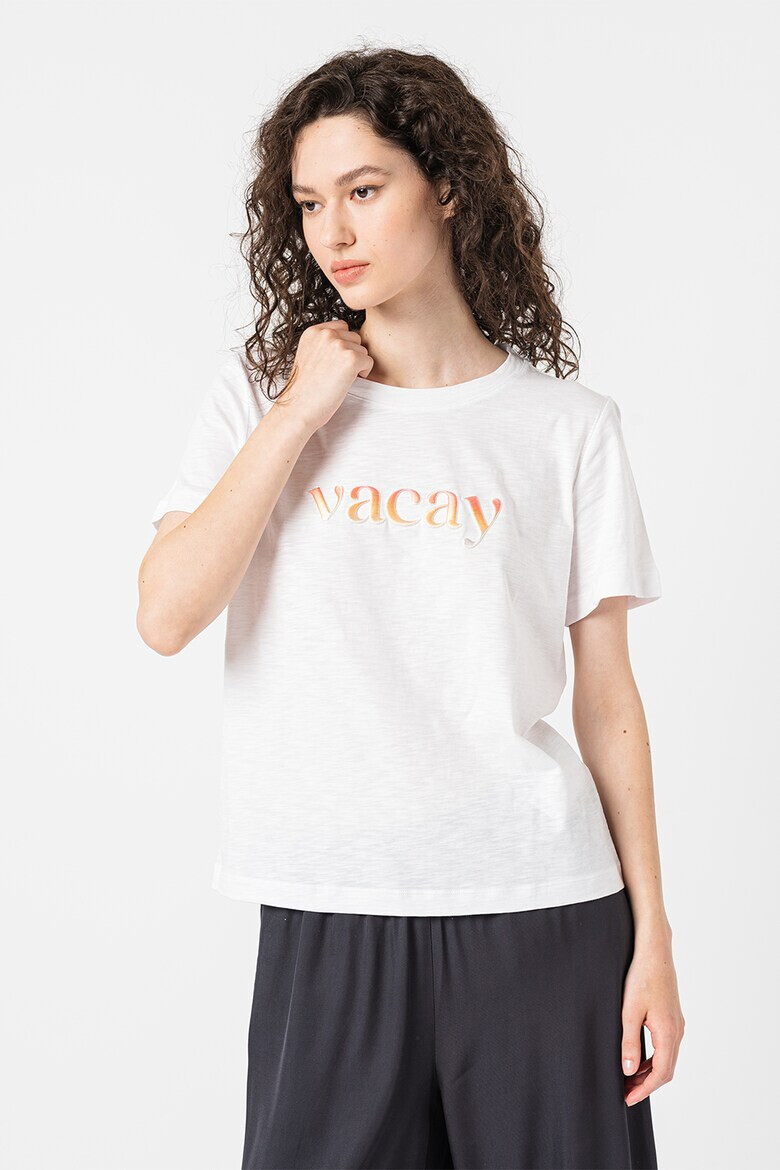 Esprit Тениска с бродерии - Pepit.bg