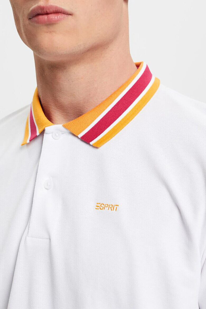 Esprit Тениска с яка и контрасти - Pepit.bg