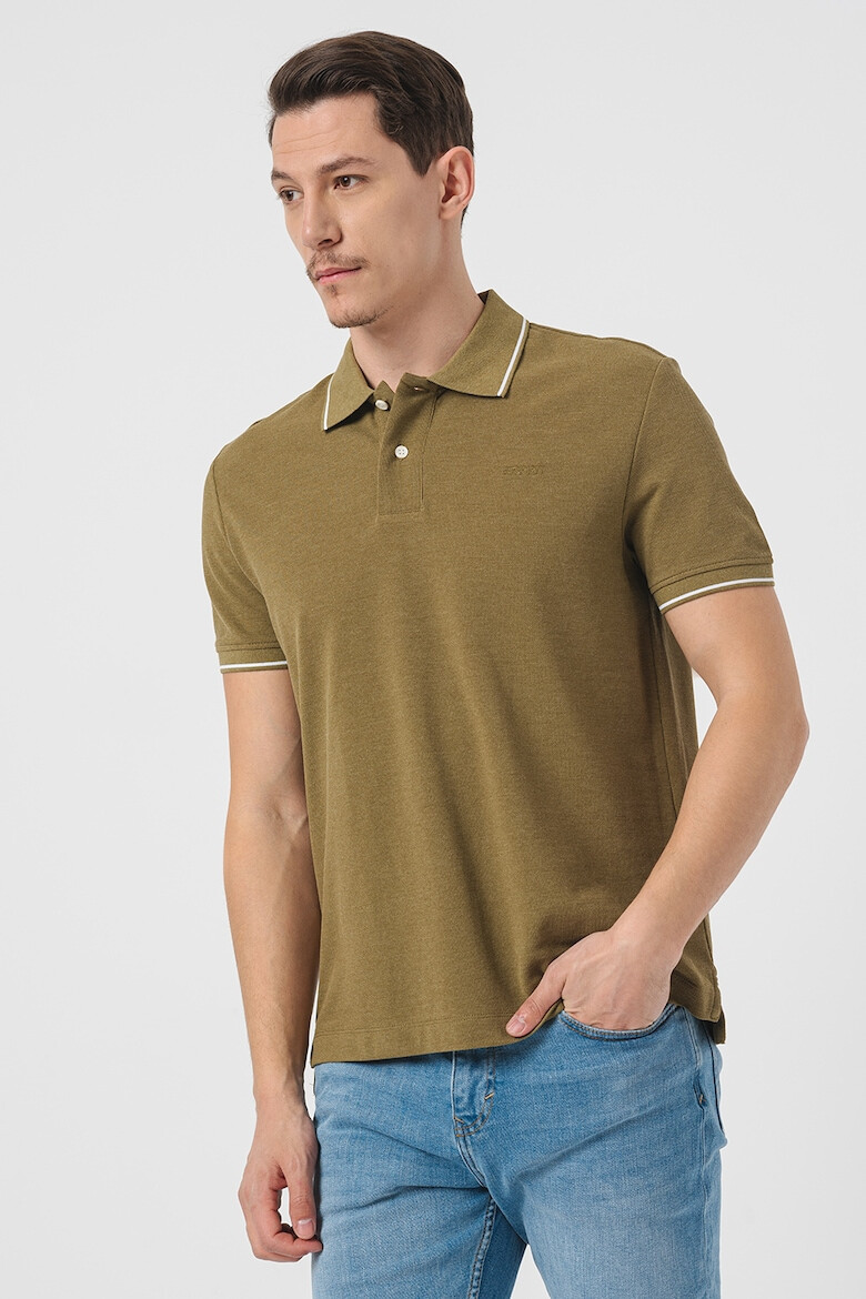Esprit Тениска с яка и контрасти - Pepit.bg