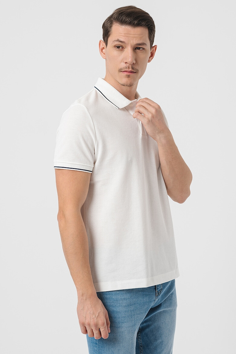 Esprit Тениска с яка и контрасти - Pepit.bg