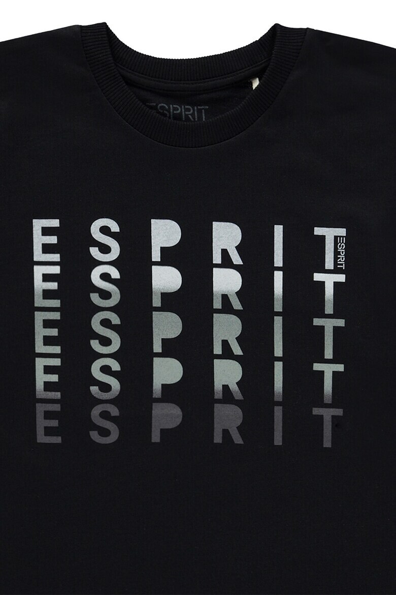 Esprit Тениска с овално деколте и лого - Pepit.bg