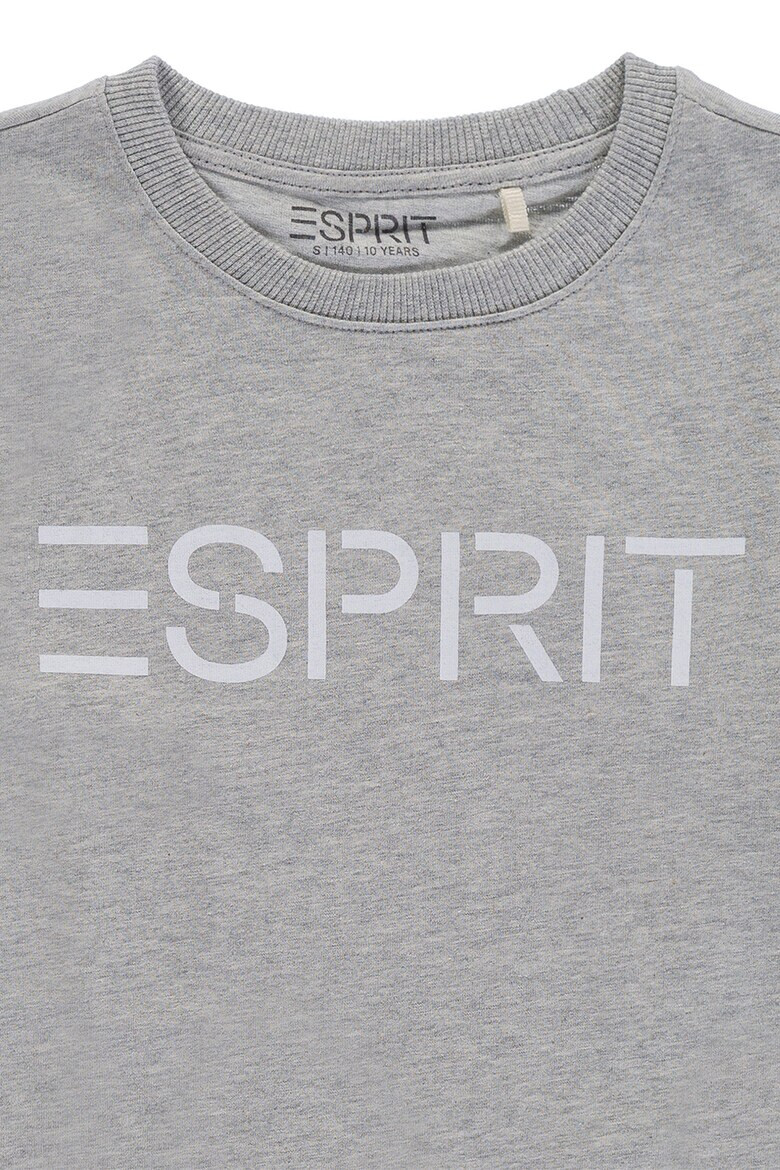 Esprit Тениска с овално деколте и лого - Pepit.bg