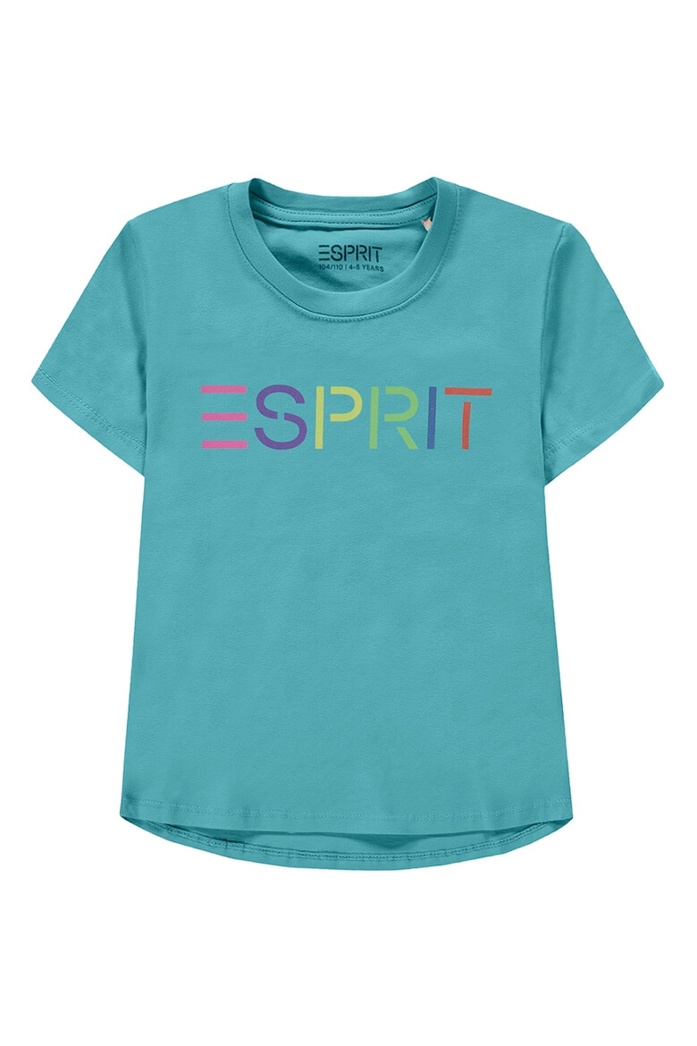 Esprit Тениска с памук на лога - Pepit.bg
