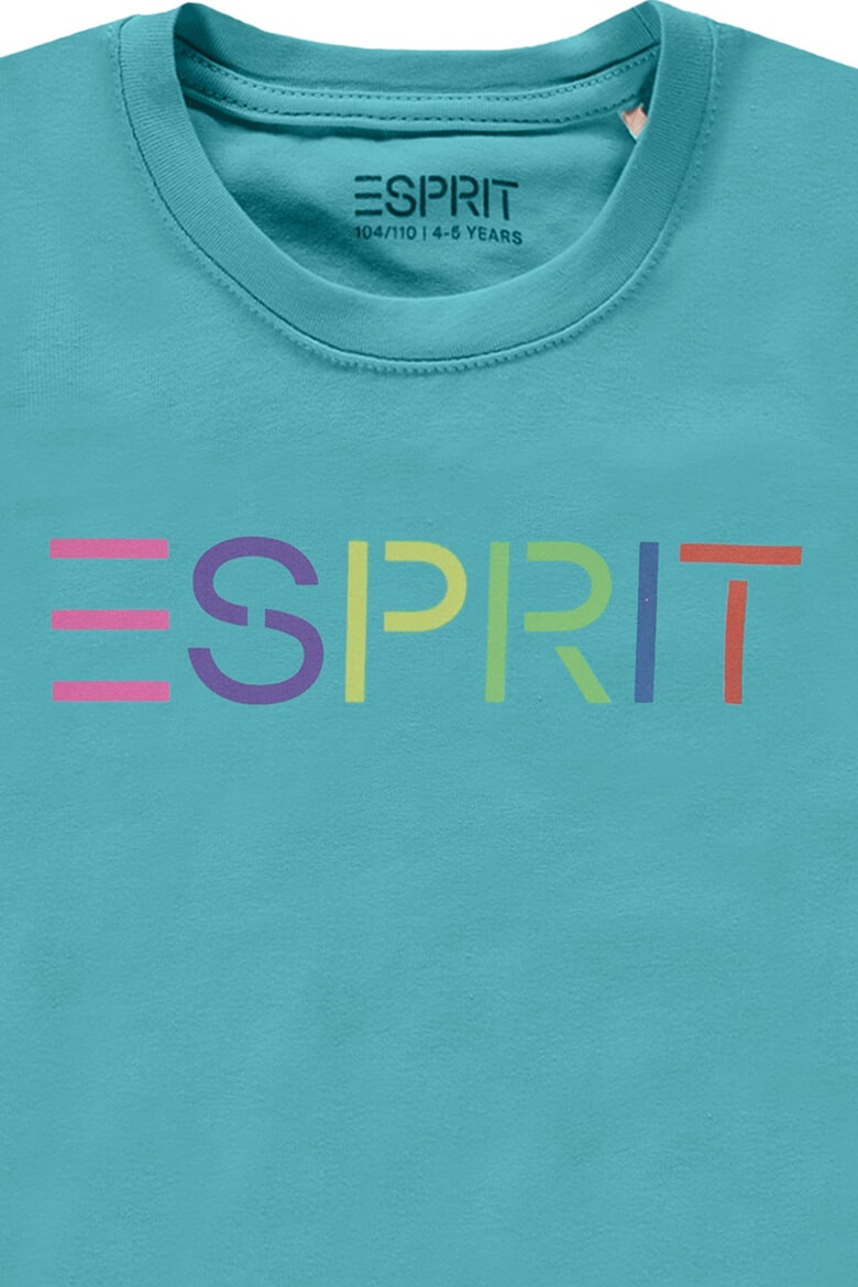 Esprit Тениска с памук на лога - Pepit.bg