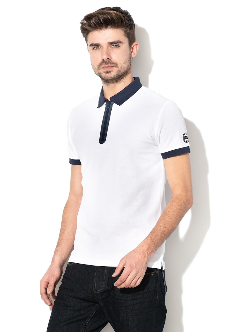 Esprit Вталена тениска с яка 10 - Pepit.bg