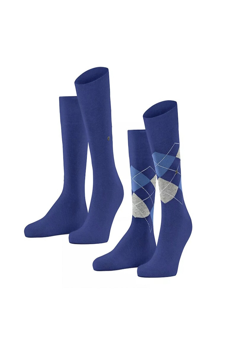 Falke Дълги чорапи Burlington Everyday Mix- 2 чифта - Pepit.bg