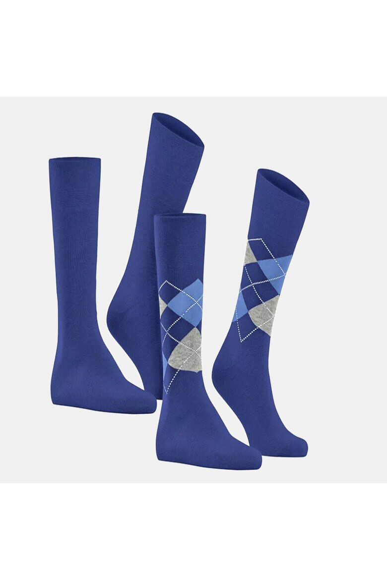Falke Дълги чорапи Burlington Everyday Mix- 2 чифта - Pepit.bg