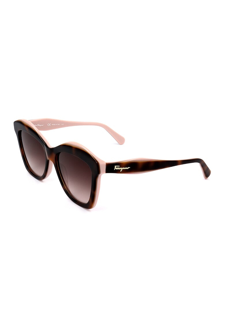 Ferragamo Слънчеви очила Cat-Eye с градиента - Pepit.bg