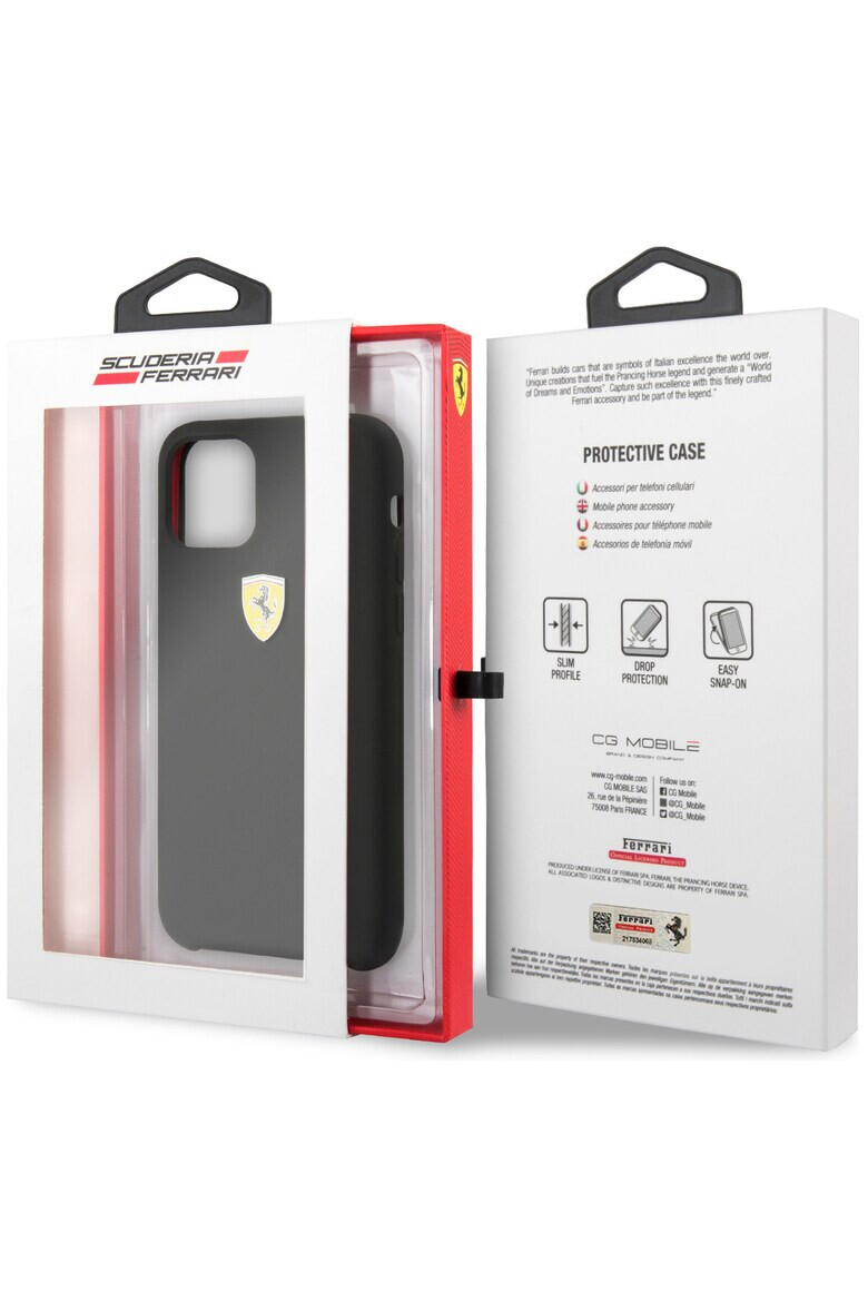 Ferrari Калъф SF Silicone за iPhone 11 Pro Max - Black - Pepit.bg