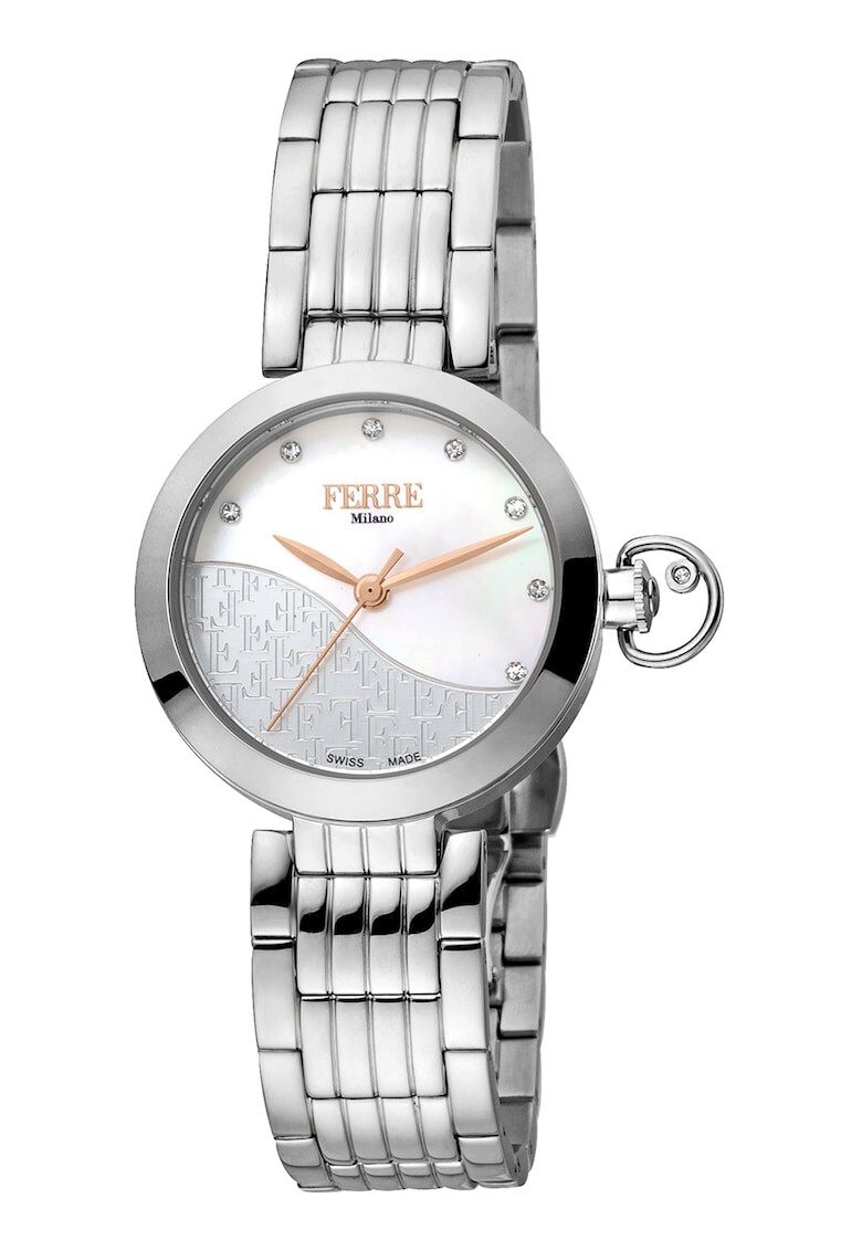 Ferre Milano Иноксов часовник с кварц - Pepit.bg