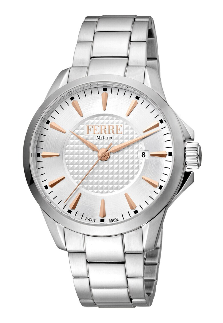 Ferre Milano Иноксов кварцов часовник - Pepit.bg