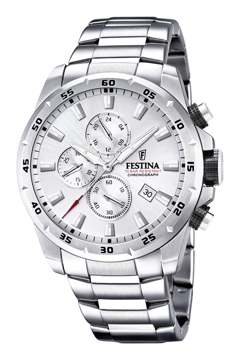 Festina Часовник от неръждаема стомана с хронограф - Pepit.bg