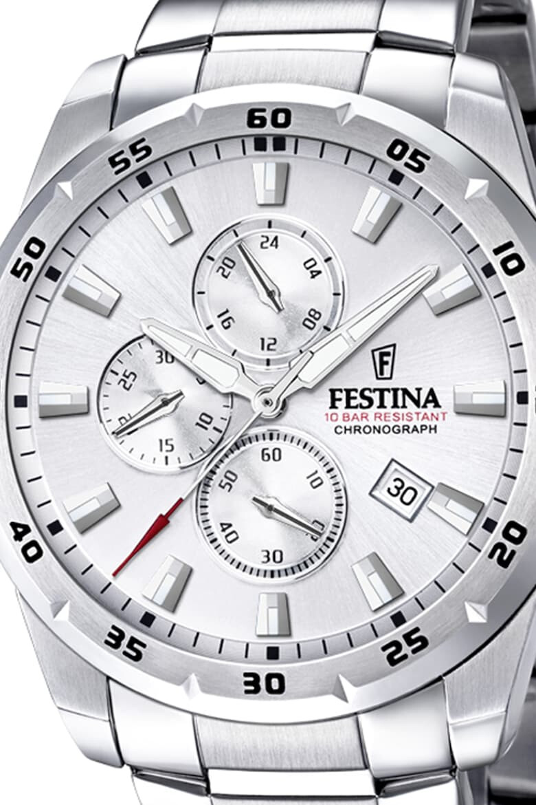 Festina Часовник от неръждаема стомана с хронограф - Pepit.bg